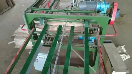 Generador automático de chapas de núcleo para la producción automática de madera contrachapada