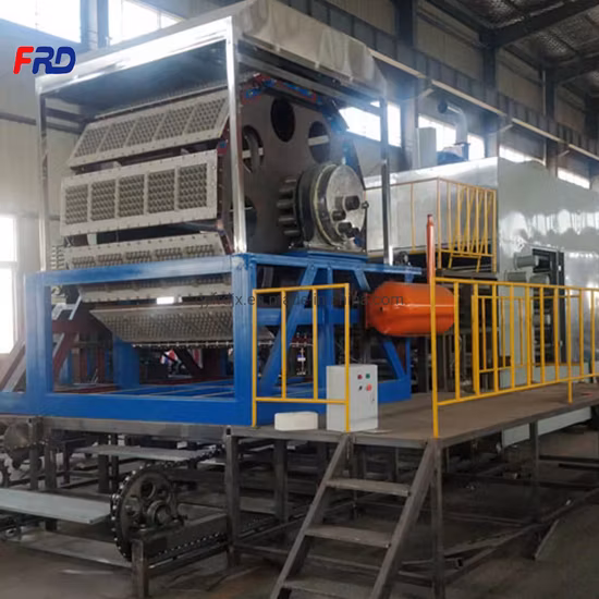 Máquina para la línea de producción de bandejas de huevos recicladas de bandejas de huevos de cartón